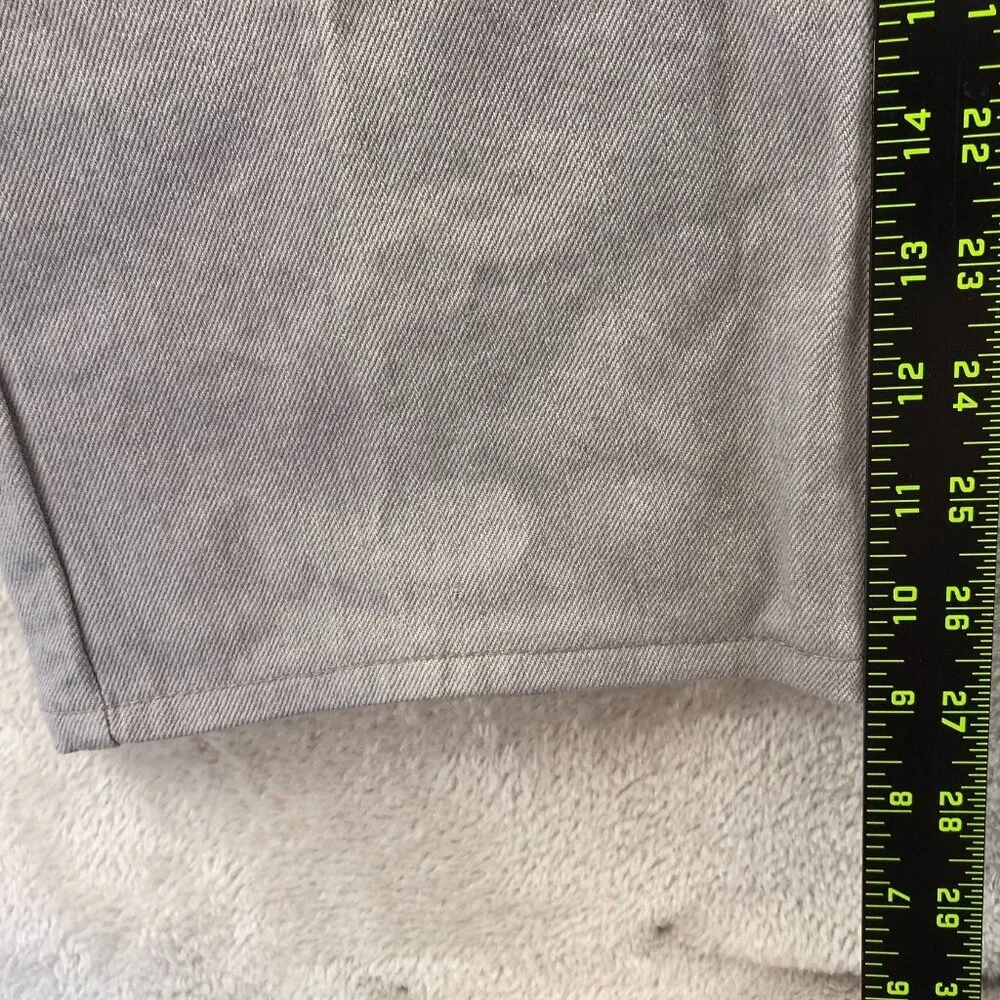 Lee Mens Jeans Size 38x29 Straight Leg Claassi Regular Fit Super Comfort Gray